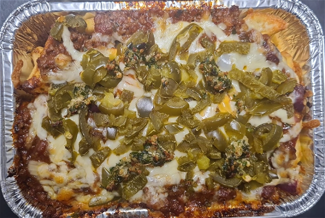 Chili cheese fries deluxe