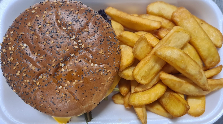 Boxed burger