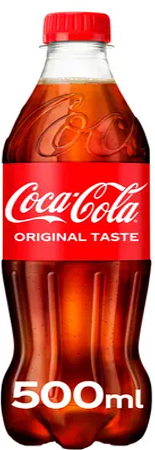 Coca cola pet fles 500ml 