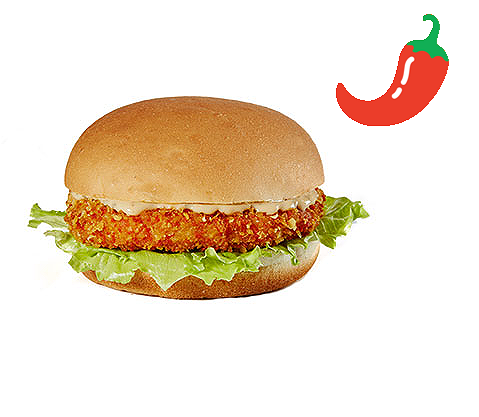 Spicy Crispy Kipburger menu