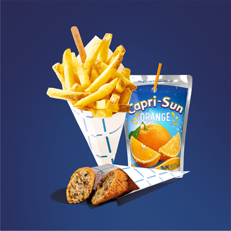 Kindermenu met drankje