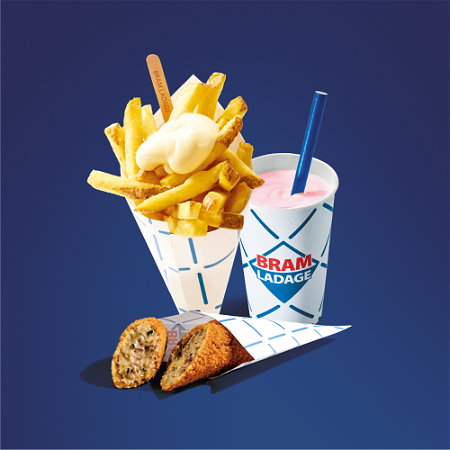 Kindermenu met shake