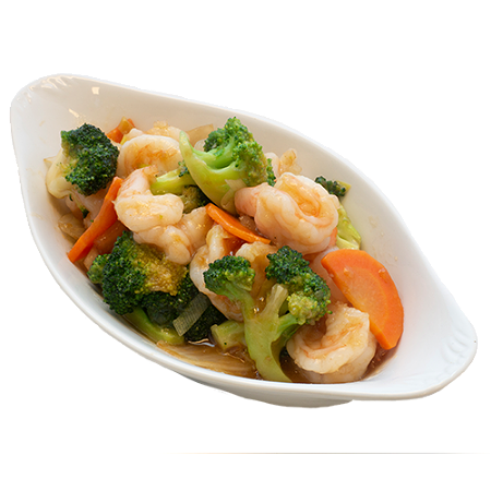 108. Broccoli garnalen