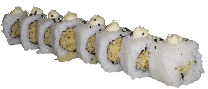 Crunchy tempura roll