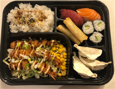 Sushi  Mini box  ebi tempura 炸虾