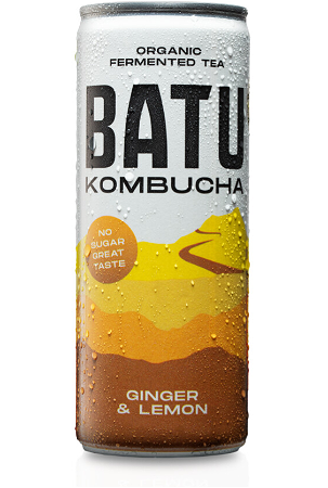 Batu Kombucha ginger & lemon