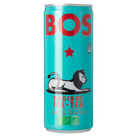 Bos Ice Tea - lime ginger