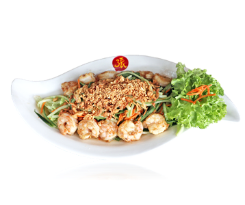 Goi Tom Nuong | Lotus Salad