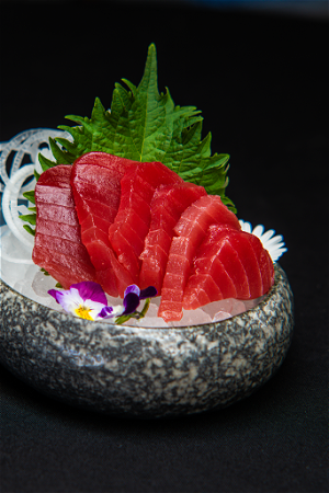 Tonijn sashimi (bluefin)