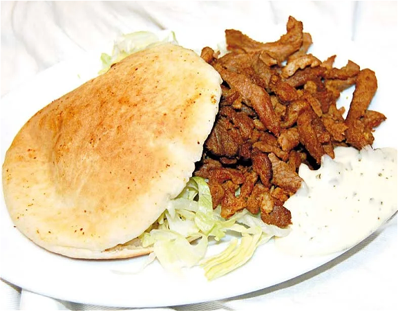 Shoarma lamsvlees