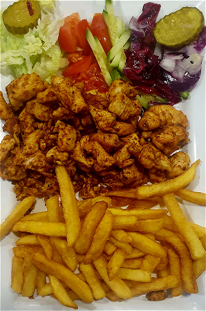 Schotel gegrilde kipfilet
