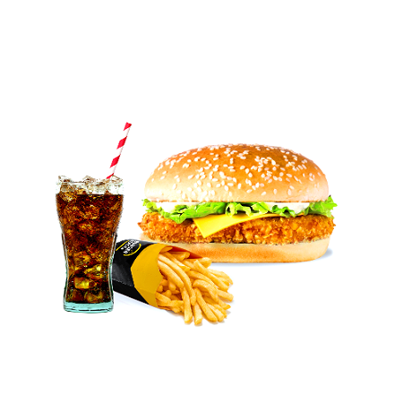 Chickenburger menu