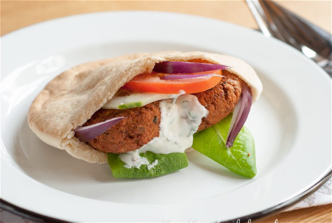 Broodje falafel