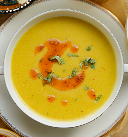 Llinzen soep (mercimek)