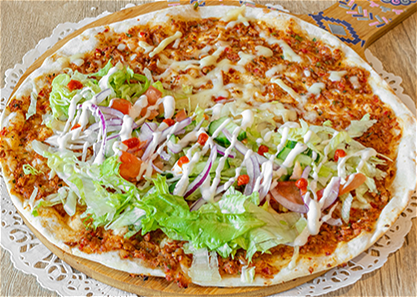 Turkse pizza met kaas