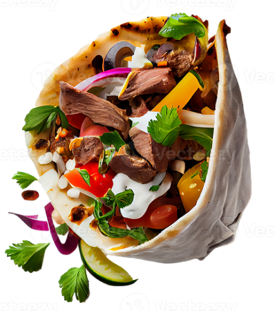 Turkse pizza shoarma