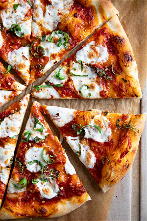 Pizza mozzarella 35 cm