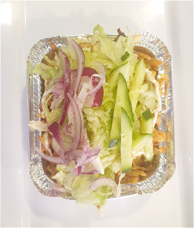 Kapsalon döner kip klein
