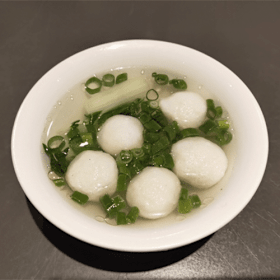 Chinese visballen soep