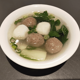 Chinese vis en vlees soep