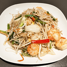 Mihoen met Chinese garnalen