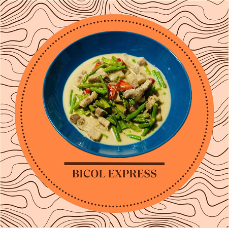 Bicol express with String Beans 