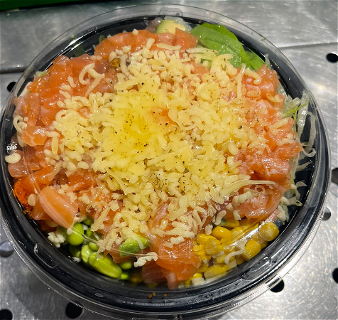 Flamed Zalm & Kaas poke
