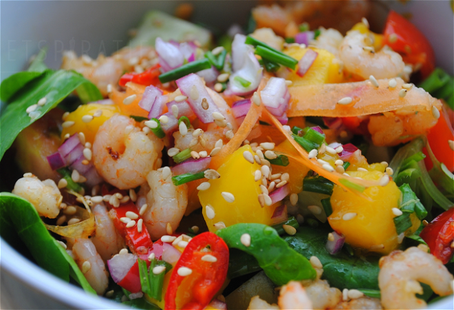 Garnalensalade