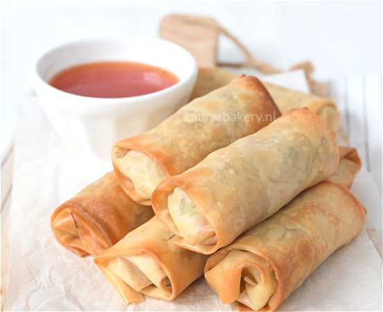 Vegetarische loempia