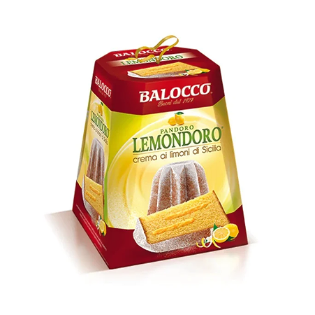 Pandoro lemon