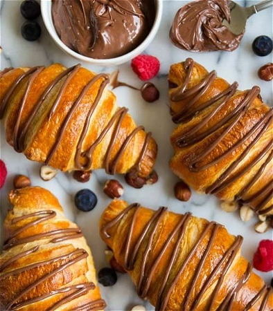 Chocolade croissant