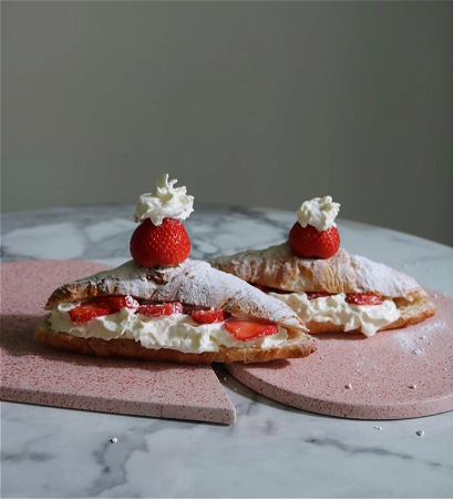 Croissant Mascarpone Jam  