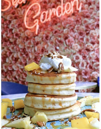 Pancake Red Fruit   (+VEGAN OPTION)