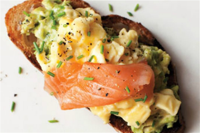 Toast Salmon Avocado