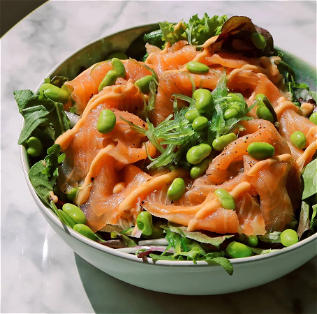 Salmon bowl