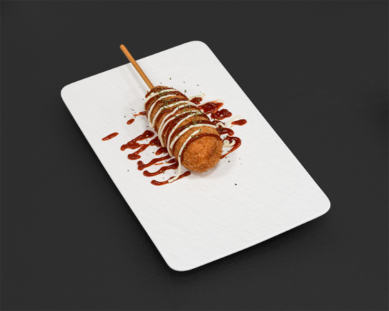 Corndog with Cheese and Sausage