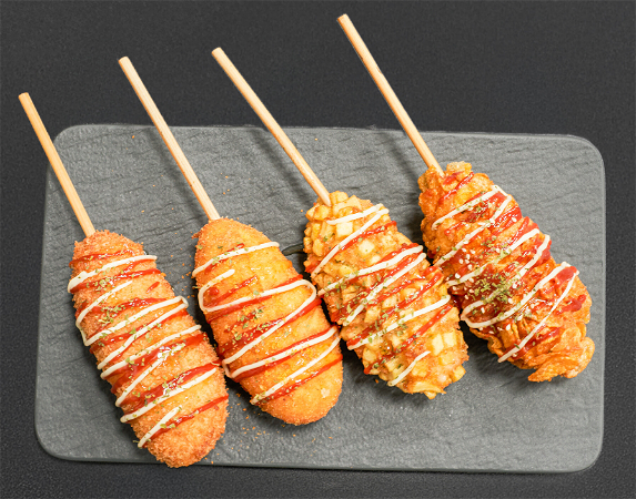 Corndog Party (Set of 4 Corndogs)