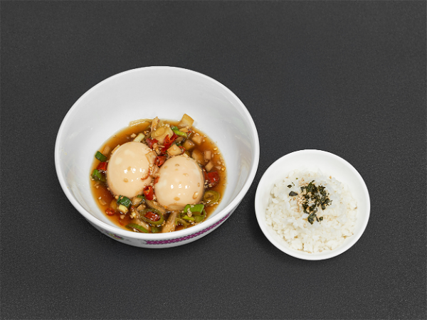 Mayak Gyeran (2 Pieces) with White Rice