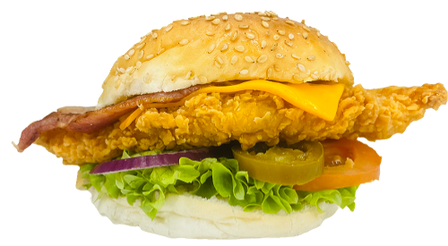 Samurai chicken burger