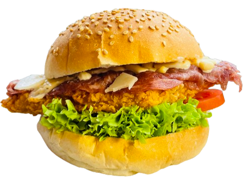 Carpaccio chicken burger