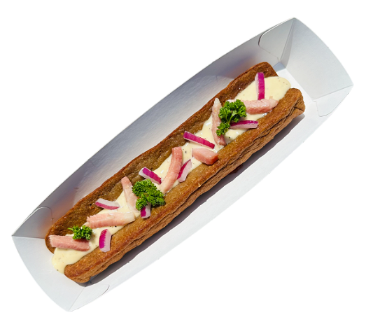 Loaded frikandel peper style
