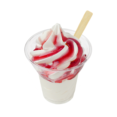 Sundae framboos