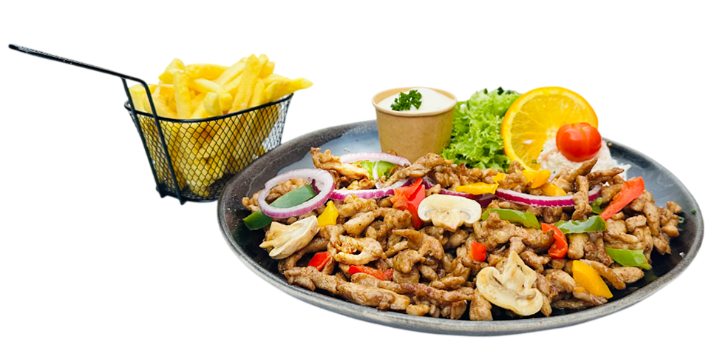 Shoarma speciaal schotel