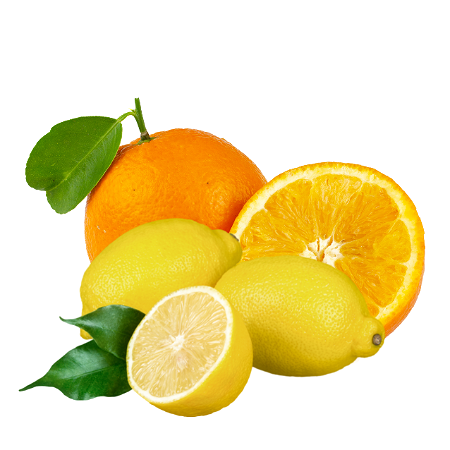 Orange juice lemon twist