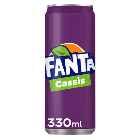 Fanta cassis blik