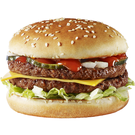 Rundburger double cheese