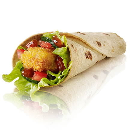 Classic Chicken Wrap Voordeelmenu