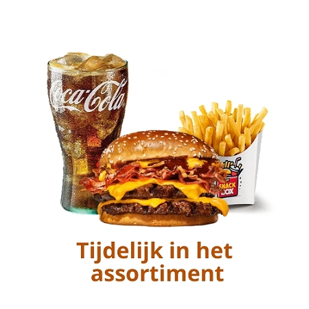 Double Cheesy Bacon Barbecue Menu