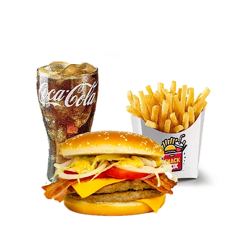 Double Smoky Jack Menu