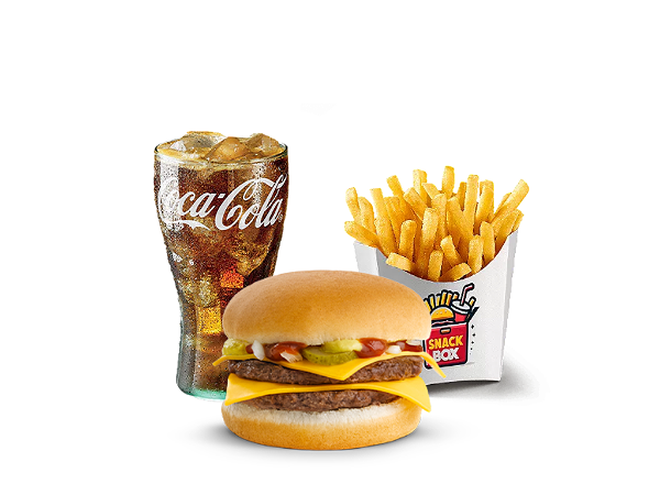 Double Cheeseburger Menu